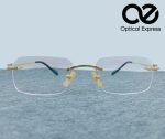 Cartier Rimless Titanium Eyeglasses – Model: 2608145 - Image 2