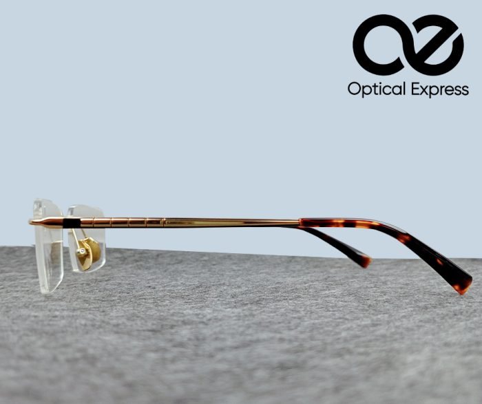 Cartier Titanium Rimless Eyeglasses – Model: 91102 - Image 3