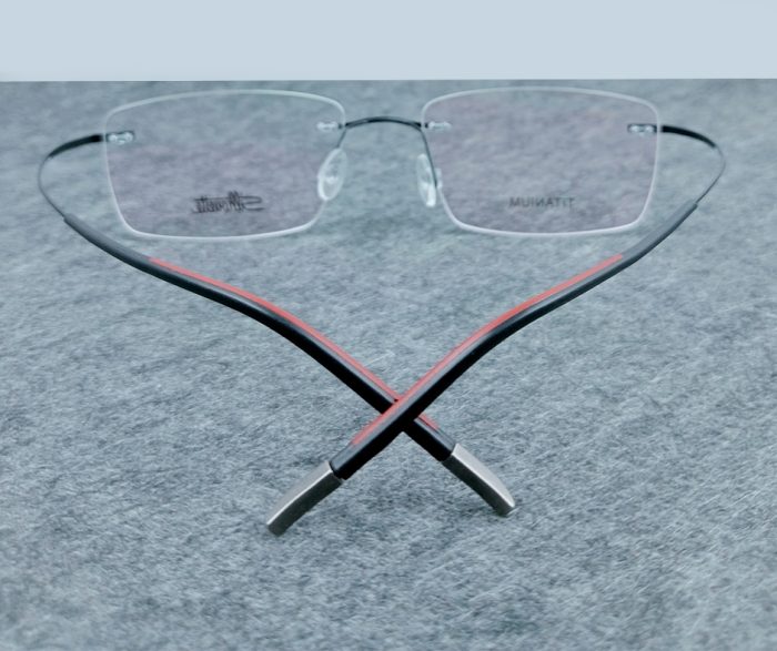 Silhouette Titanium Rimless Eyeglasses – Model: 7577 20 6056 - Image 2