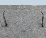 Cartier Titanium Rimless Eyeglasses – Model: 91091 (Gold) - Image 4