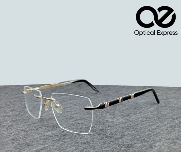 Danson Rimless Eyeglasses – Model: DA9926 - Image 1