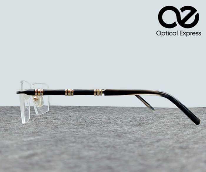 Danson Rimless Eyeglasses – Model: DA9926 - Image 3