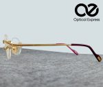 Luxury Gold Rimless Eyeglasses – Model: 2452234 - Image 3