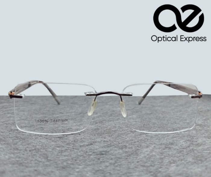 Silhouette Rimless Eyeglasses – Model: 7475 20 6058 - Image 2