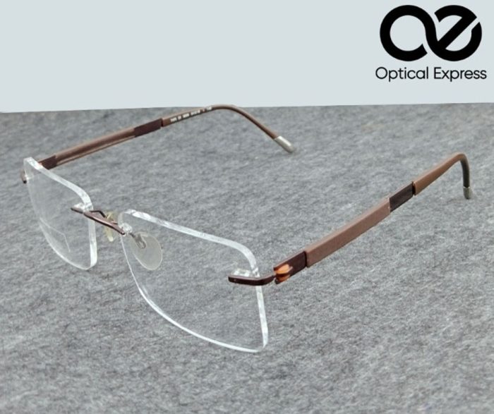 Silhouette Rimless Eyeglasses – Model: 7475 20 6058 - Image 1