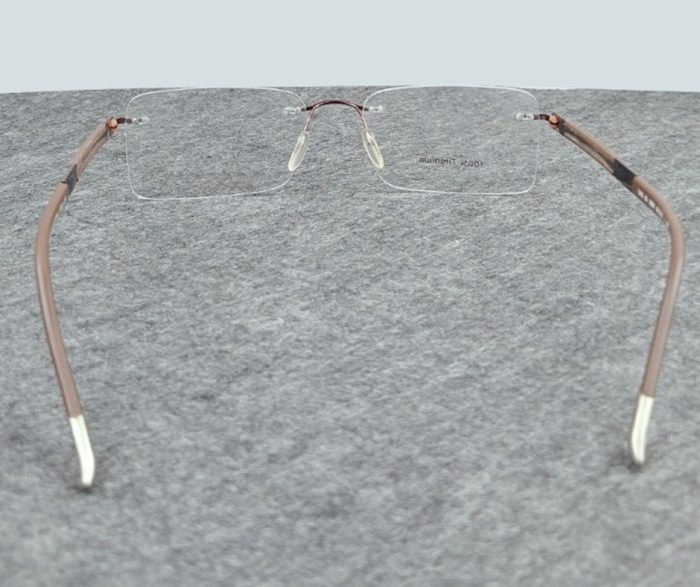 Silhouette Rimless Eyeglasses – Model: 7475 20 6058 - Image 4