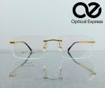Rolex Titanium Rimless Eyeglasses – Model: K22624 - Image 2