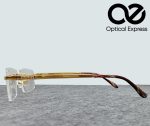Rolex Titanium Rimless Eyeglasses – Model: K22624 - Image 4