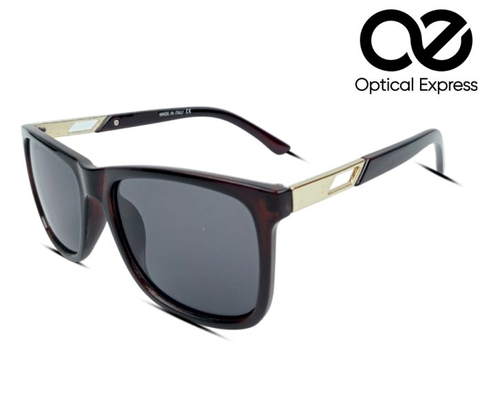 Brown Rectangular Sunglass – SKU: 228168 - Image 2