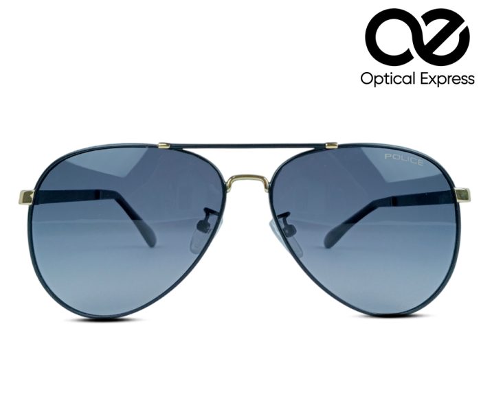 Police Inspired Aviator Sunglass – Model: SZ3107 - Image 1
