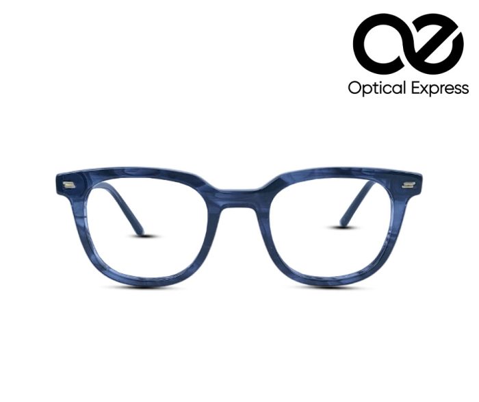 Crystal Blue Oliver Peoples Inspired Eyeglasses – Model: 5505 C4 - Image 2