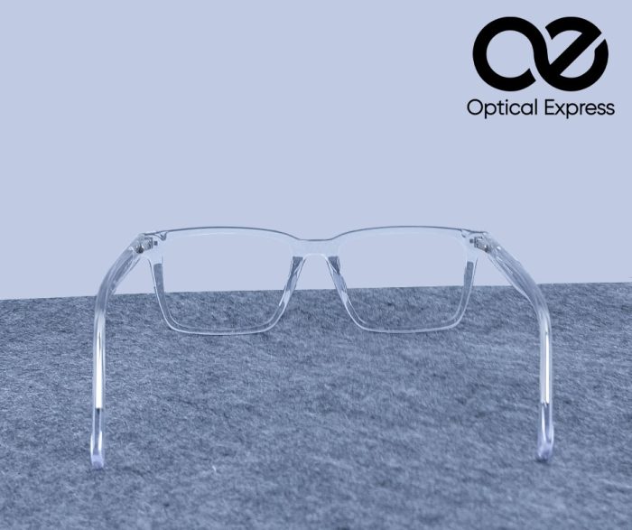 Moscot Inspired Transparent Eyeglasses – Model: Y2413 C26 - Image 4