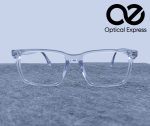 Moscot Inspired Transparent Eyeglasses – Model: Y2413 C26 - Image 2
