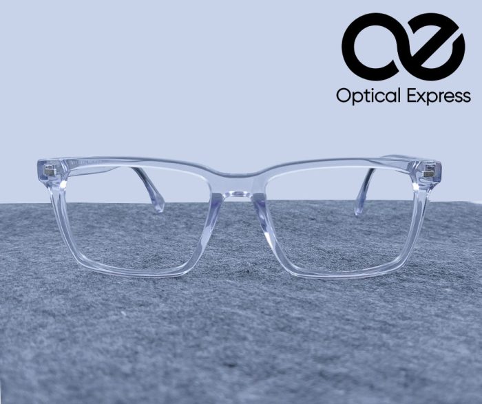 Moscot Inspired Transparent Eyeglasses – Model: Y2413 C26 - Image 2