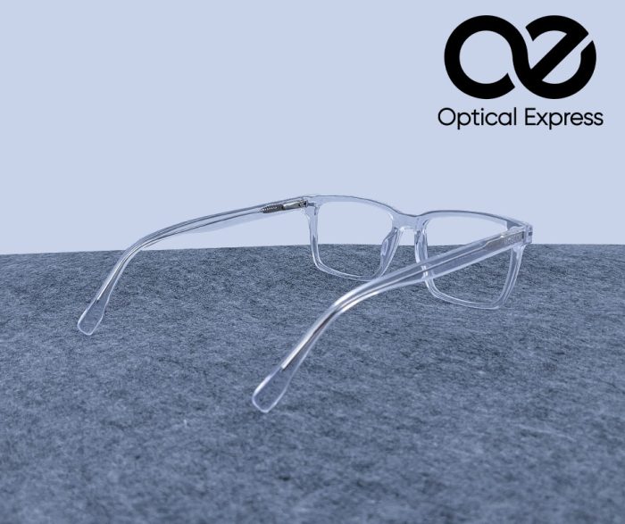 Moscot Inspired Transparent Eyeglasses – Model: Y2413 C26 - Image 5