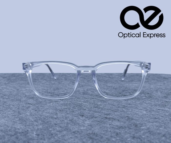 Police Clear Transparent Eyeglasses – Model: Y2110 C26 - Image 2