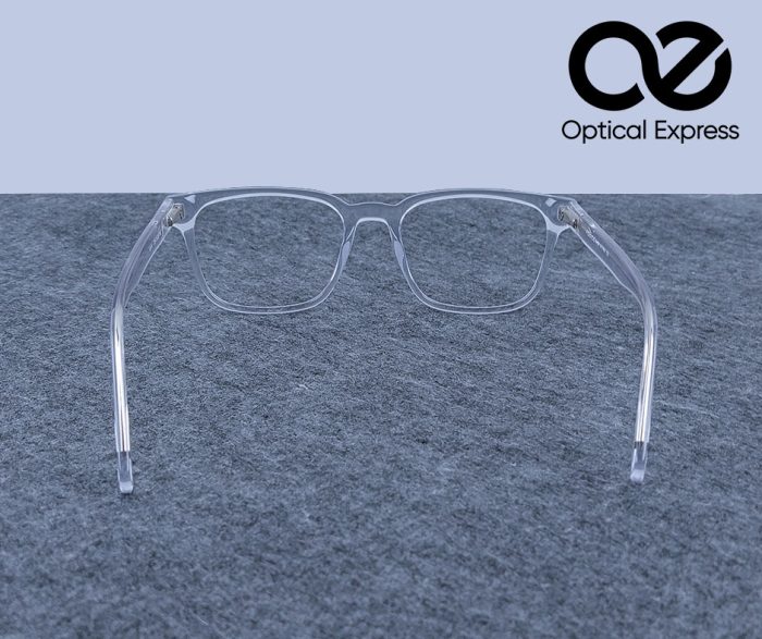 Police Clear Transparent Eyeglasses – Model: Y2110 C26 - Image 4