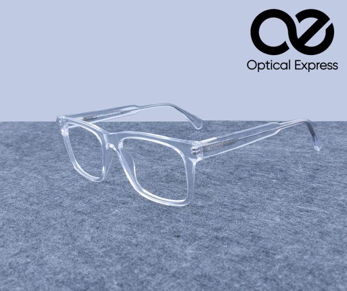 Moscot Clear Transparent Eyeglasses – Model: Y2401 - Image 1