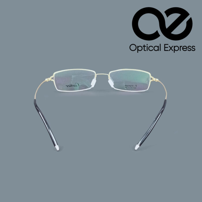 Cartier 8057 C1 Eyeglasses – Matt Golden (β-Titanium) - Image 4