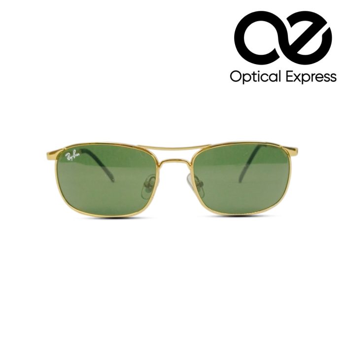Ray-Ban RB3132 Golden  Sunglasses - Image 2