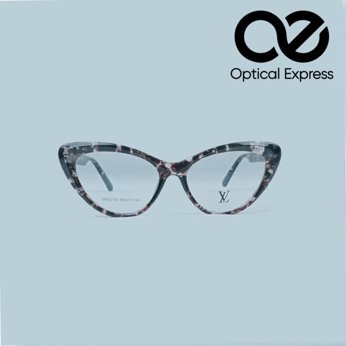 Louis Vuitton GP23137 C2 Eyeglasses – Black Mix Cat-Eye - Image 2