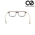 Brown-Gold Eyeglasses – Model: 371026 - Image 4