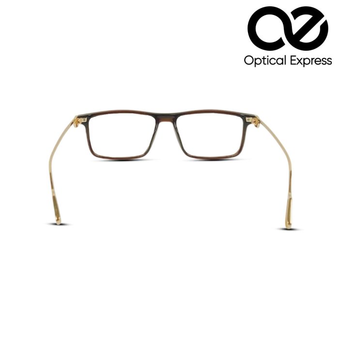 Brown-Gold Eyeglasses – Model: 371026 - Image 4