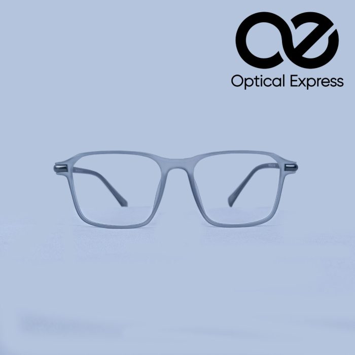 TR36033 Matte Grey Eyeglasses – Lightweight Comfort Frame - Image 2