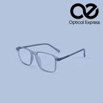TR36033 Matte Grey Eyeglasses – Lightweight Comfort Frame