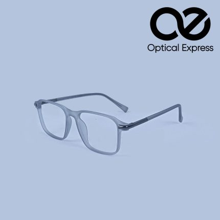 TR36033 Matte Grey Eyeglasses – Lightweight Comfort Frame