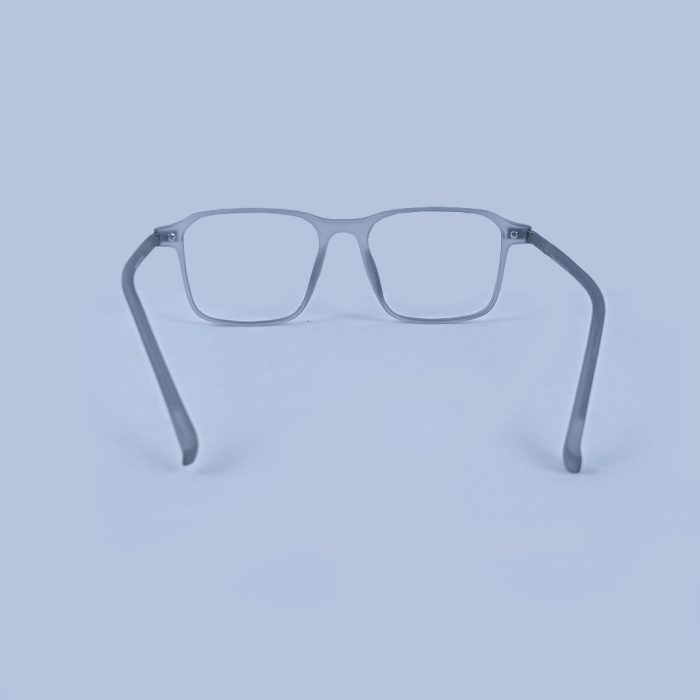 TR36033 Matte Grey Eyeglasses – Lightweight Comfort Frame - Image 4
