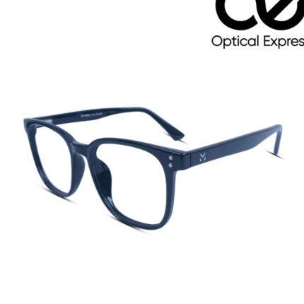 Modern Full Black Eyeglasses – Model: 361804