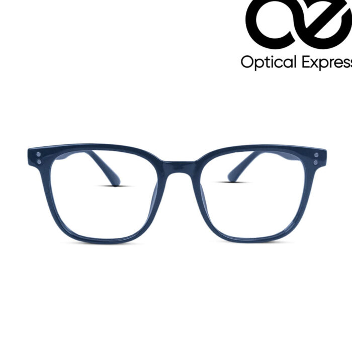 Modern Full Black Eyeglasses – Model: 361804 - Image 2