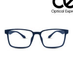 Matt Black TR90 Eyeglasses – Model: 2857 C2 - Image 2