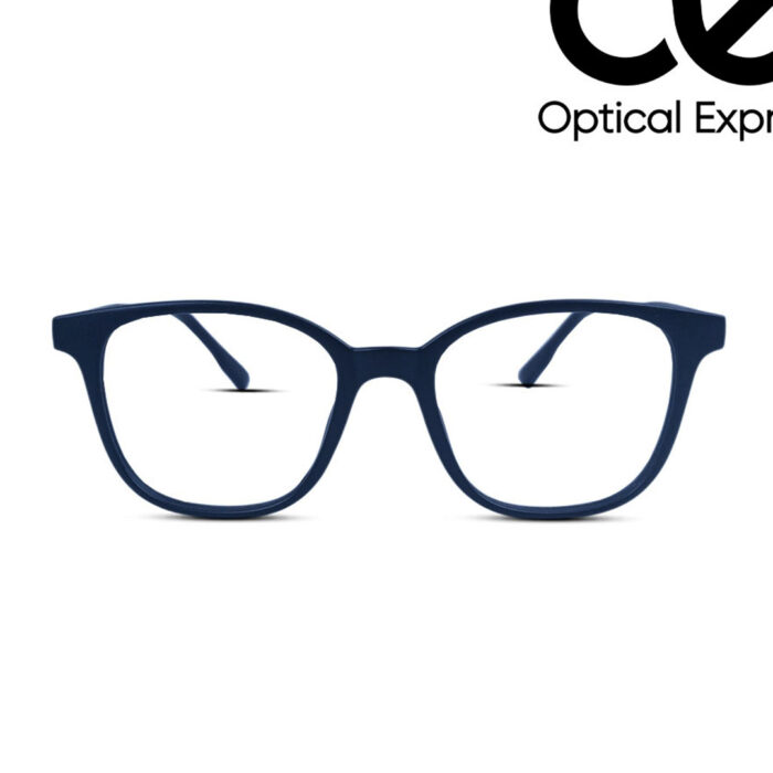 Matt Black Eyeglasses – Model: 361810 C2 - Image 1