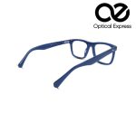 Glossy Blue Rectangle Eyeglasses – Model: 889 C7 - Image 5
