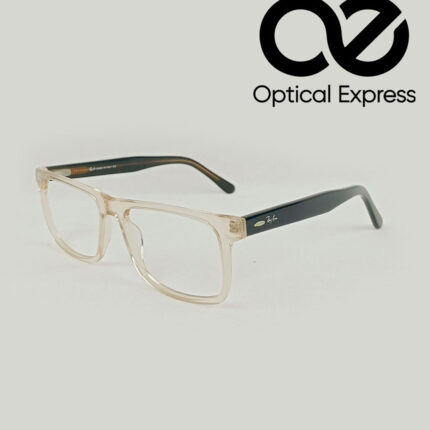 Ray-Ban Transparent Black Eyeglasses – Model: A2375 C037