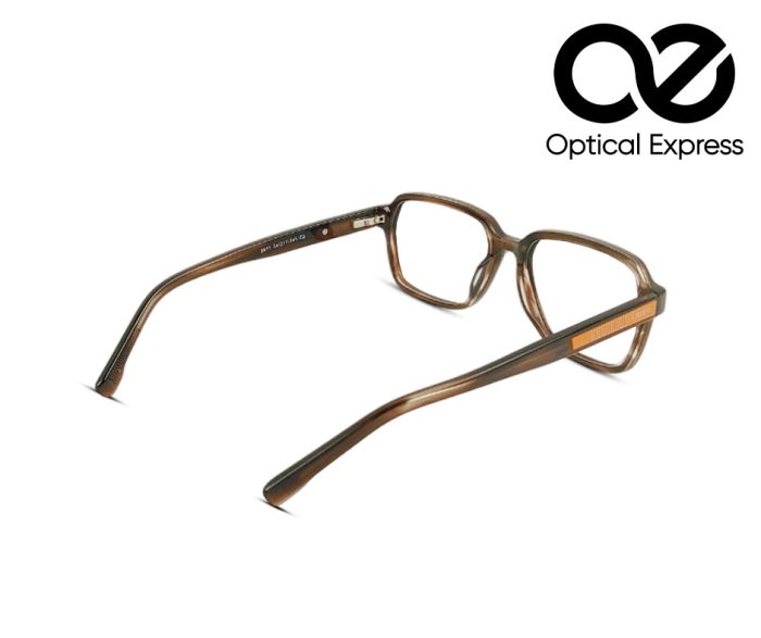 Lacoste Brown Transparent Eyeglasses – Model: 2871 C3 - Image 5