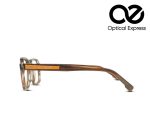 Lacoste Brown Transparent Eyeglasses – Model: 2871 C3 - Image 3