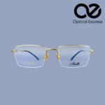 Silhouette Titanium IP Gold Half Rim Eyeglass – Model: 2044 C01 - Image 2