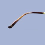Omega B-Titanium Gold Plated Rimless Eyeglass – Model: 511651 (55-17-145) - Image 5