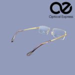 Rolex Titanium Gold Plated Rimless Eyeglass – Model: K226232 (57-17-145) - Image 4