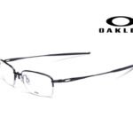 Oakley OX3133-0253 Polished Black Half Rim Eyeglass