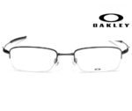 Oakley OX3133-0253 Polished Black Half Rim Eyeglass - Image 2