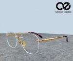 Cartier 91107 C01 Titanium Rimless Eyeglasses
