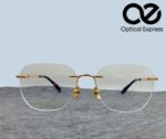 Cartier 91107 C01 Titanium Rimless Eyeglasses - Image 2