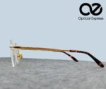 Cartier 91107 C01 Titanium Rimless Eyeglasses - Image 3