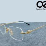 Cartier 2608145 Titanium Rimless Eyeglasses