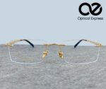 Cartier 91102 C01 Titanium Rimless Eyeglasses - Image 2
