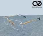 Cartier 91091 Titanium Rimless Eyeglasses
